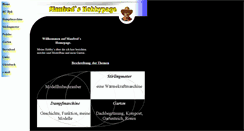 Desktop Screenshot of manfreds-hobbypage.de